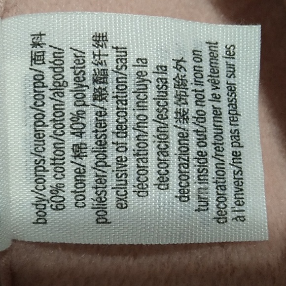 NWOT PINK Victoria's Secret Hoodie😍 Sz.S Oversized to A M/L (X-50 CRATE) - Picture 7 of 8